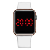 Silicone Electronic LED Men Watches