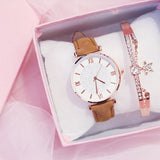 Luxury Women's Watches bracelet set