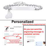 Stainless Steel Heart Bracelet