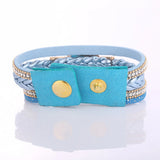 Multi Layer Bracelet Quartz Watch