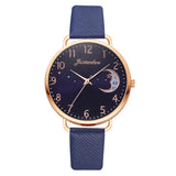 Simple Number Dial Woman Clock