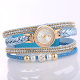 Multi Layer Bracelet Quartz Watch