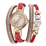 Multi Layer Bracelet Quartz Watch