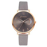 Simple Number Dial Woman Clock