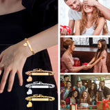 Stainless Steel Heart Bracelet