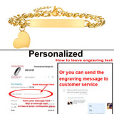 Stainless Steel Heart Bracelet