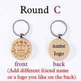 Personalized Logo Gift Retro Key Tags
