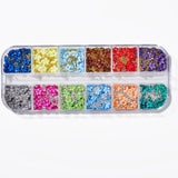1000pcs Mixed-Size Nail Crystal Manicure Diamond