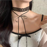 White Lace Necklace