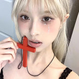 Wood Cross Pendant