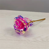 1pcs Artificial Foil Rose Flower