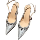 Summer Fairy Style Pointed Toe High Heels