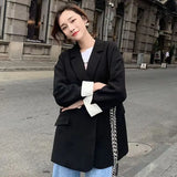 Double-breasted Slim-fit Elegant Solid Color Fashion Outerwear