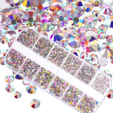 1000pcs Mixed-Size Nail Crystal Manicure Diamond