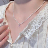 Trending New Fashion Women's Silver Color Necklaces