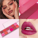 12 Colors Matte Lipstick