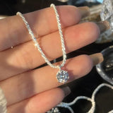 Trending New Fashion Women's Silver Color Necklaces