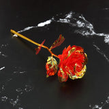 1pcs Artificial Foil Rose Flower