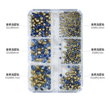 1000pcs Mixed-Size Nail Crystal Manicure Diamond