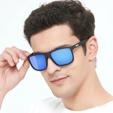 Fashion Unisex Vintage Square Sunglasses