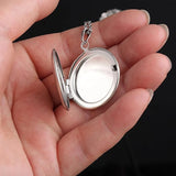 Personalized Picture Necklaces Custom Photo & Text Round