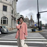 Double-breasted Slim-fit Elegant Solid Color Fashion Outerwear