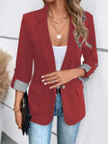 Single Button Blazers Suits