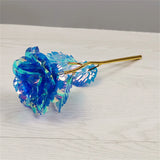 1pcs Artificial Foil Rose Flower