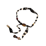 Strip Cloth Chain Necklace