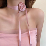 White Lace Necklace
