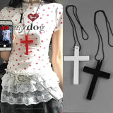 Wood Cross Pendant