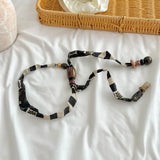 Strip Cloth Chain Necklace