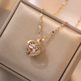 Fashionable and Luxurious Peach Heart Pearl