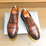 Men Oxford Shoes Shoes Size 38-46