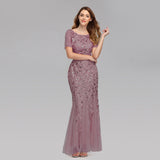 Large size evening dress