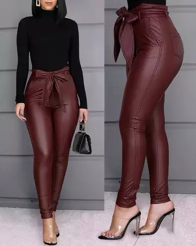 Leather pants