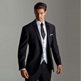 Navy Nailhead Business blazer