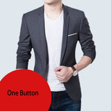 Men's thin Fit graceful Blazer