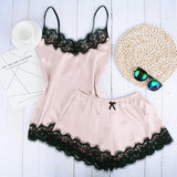 2pcs Lace Sleepwear