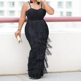 Black Plus Size Long Dresses