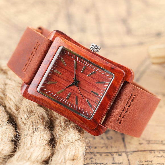 Wristwatch Genuine Leather