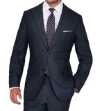 Navy Nailhead Business blazer