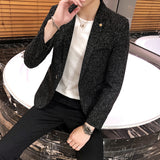 high-end men's casual suit