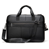 15.6-inch computer handbag leather men's bag