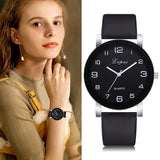 Black Quartz Wrist Watches Ladies