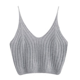 Sexy Strappy Sleeveless Racerback Crop Top