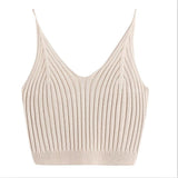 Sexy Strappy Sleeveless Racerback Crop Top