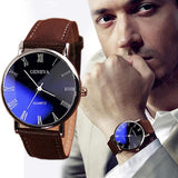 Band Quartz Analog Business Wrist Watch