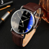 Band Quartz Analog Business Wrist Watch