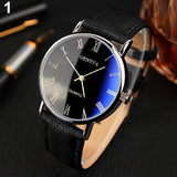 Band Quartz Analog Business Wrist Watch